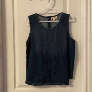 Denim tank